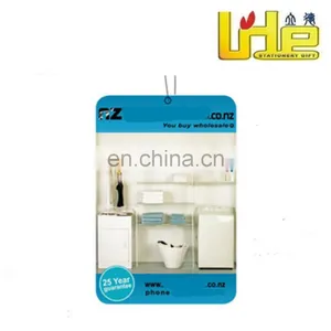 Clothing Selling Store Information Printed Promotion Gift for Client Paper Air Freshener thumbnail-1