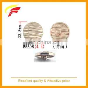 40L 25mm Fashion Zinc Alloy ( Zamak ) Hand Sewing Button for Garment thumbnail-2