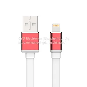 USB Data & Charging Cable for IPhone 5/5S/6/6S/6 Plus, USB 8-pin Signal Design thumbnail-1