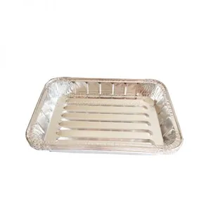 Disposable Take Away No.2 Aluminum Foil Container With Lids thumbnail-2