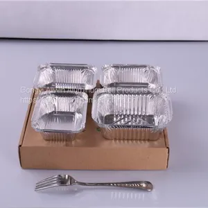 Take Away Aluminum Foil Container / Tin Aluminum Food Container thumbnail-1