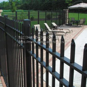 Aluminum Fence/aluminum Flat Top Fence/ Aluminum Picket Fence thumbnail-4