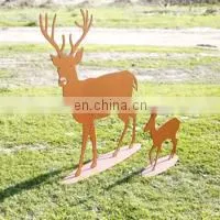 Professional Garden Corten Steel Sculpture thumbnail-2