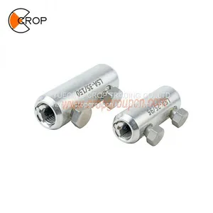 Aluminum Mechanical Coupling Pipe Joint Split Bolt Electrical Crimp Shear Connectors thumbnail-2