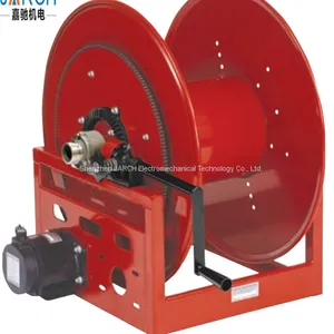 Motorized Empty Cable Reel Small Retractable Automatic Cable Reel Mechanism Winder Vacuum Hose Reels thumbnail-1