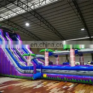 Outdoor Playground Inflatable Slide And Pool For Children Amusement Park thumbnail-3