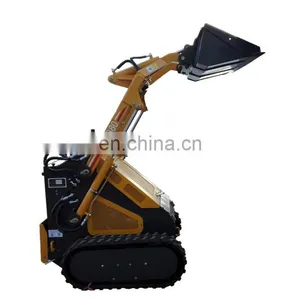 CE Approved Petrol Engine HY380 Track Skid Steer Small Loader Price thumbnail-3
