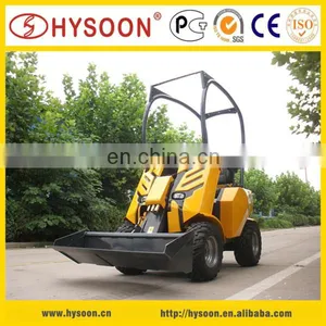 HY200 Articulated Mini Wheel Loader With Attachments for Different Job thumbnail-4
