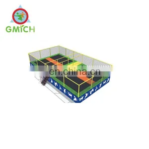 Large Trampoline Prices Trampoline With Safety Net Playground Amusement Park Kids thumbnail-2