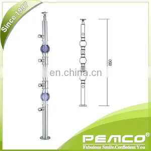 China Exporter Variety Stainless Steel Stair Glass Railing Tangga Stainless Steel Harga thumbnail-6