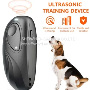LED Ultrasonic Pet Dog Repeller Anti Barking Portable Pet Training Device Aids for Dogs 5M Effective Pet Supplies No Batteries thumbnail-1