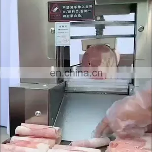 Automatic Frozen Food Chicken Beef Sordfish Marlin Fish Meat Bone Cube Cutting Slicing Dicing Machine thumbnail-1