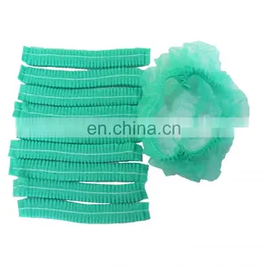Cheapest Disposable Non Woven Mop Cap/ Bouffant Cap Manufacturer thumbnail-1