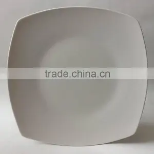 10.75inch Square Shape White Porcelain Plate thumbnail-1