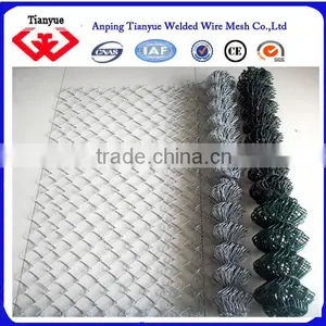 2015 Most Hot Sell Green Color Pvc Coated Chain Link Fence thumbnail-6