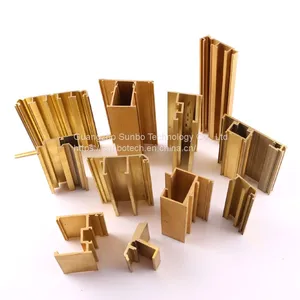 Brass Window/Door Frame Customized Shape Extruded Brass Profile thumbnail-5