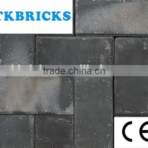 Black Paving Brick, Plaza Brick, Square Brick, Road Brick, Clay Brick thumbnail-1