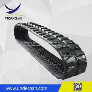 Small Rubber Track for Mini Crawler Excavator 450x81x76N 400x72.5x72W 300x52.5x84 400x144x36 230x72x47 420x100x52 250x72x45 thumbnail-5