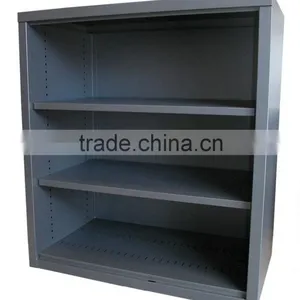 Factory Price Knock Down Metal Bookcase /Steel Book Rack Cabinet/Open Shelf Cabinet thumbnail-4