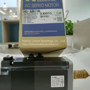 No Oil Seal Servomotor HG-MR73B Mitsubishi For Computer Embroidery Machine thumbnail-2