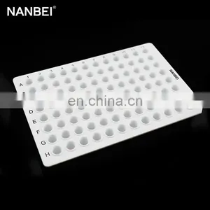 Lab Consumables 96 Well Elisa Plates Pcr Plate 0.1ml With Sticker thumbnail-1