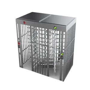 Full Height Dual Lane Rotor Turnstile/ Full Height Automatic Turnstile/ Motorised Double Full-height Turnstile thumbnail-1