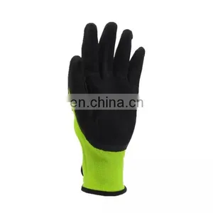 Sandy Nitrile Coated Palm Touchscreen Impact Resistant Working Mechanical Gloves thumbnail-4