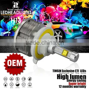 Newest Patent Product Without Fan H13 Hi/Lo Beam Car Led Headlamp thumbnail-1