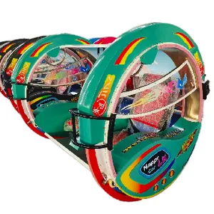360 Degree Rotation Amusement Playground Parts Happy Rolling Car thumbnail-2