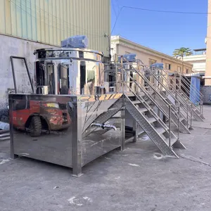 Custom Capacity Heated Liquid Mixing Tank Jacketed SS Mixing Tank for Global Importers thumbnail-1