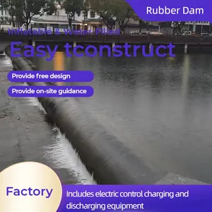 Rubber Dam Sluice Gate Store Water Irrigate Flood Control Rubber Sluice thumbnail-1