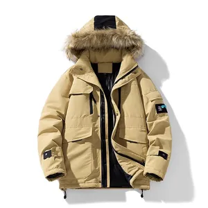 Wholesale Men's Winter Cycling Jacket With Hood Thin Windbreaker Coat For Women Windproof Outdoor Kids Cycling Clothing Hiking Euro Size thumbnail-4