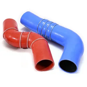 Genuine SANY Excavator Hydraulic Hose SY365C R2F Compatible With SY335C SY375C SY215C Turbo System Silicone Rubber Hose Assembly thumbnail-3