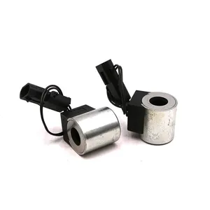 Original Sany Excavator Solenoid Coil 1246 24V 13x46mm 60082591 for Hydraulic Control Valve - Replacement Electrical Parts thumbnail-1