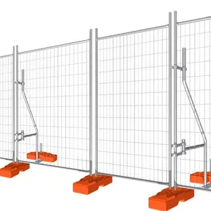 Hot Sale Australia Standard Construction Temporary Fence for Sale thumbnail-2