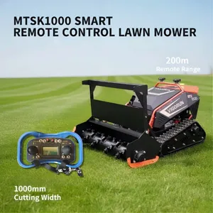 Vigorun MTSK1000 Remote Control Forest Mulcher, 3 Hours of Working Time Remote Control Mower for Forestry thumbnail-1