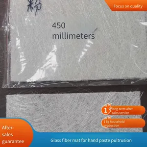 Fiberglass Cloth, Fiberglass Grid Cloth, Hand-laid, Wound, Molded, Pultruded Glass Fiber Chopped Strand Mat and Surface Knitted Felt thumbnail-2