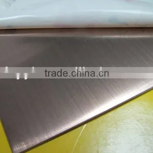 Aisi 304 Titanium Brushed Stainless Steel Plate thumbnail-1