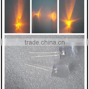 Transparent 10mm Yellow Round Led Light thumbnail-4