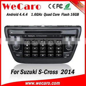 Wecaro WC-SU7058 7" Android 4.4.4 WIFI 3G Touch Screen Car Dvd Player for Suzuki s- Cross Car Radio Gps 2014 thumbnail-2