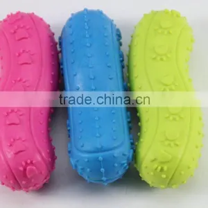 Sausages Rubber Pet Toys Cat Pet Dog Supplies Dog Chews Wholesale Factory thumbnail-1