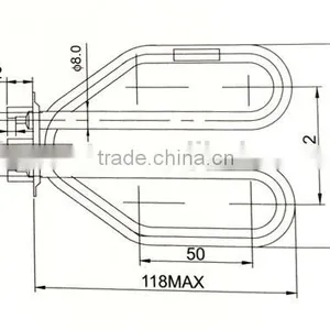 Jiangsu T2 Electric Kettle Heating Tube thumbnail-2