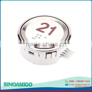China's Low Price Good Quality Elevator Push Button AK-29,elevator Push Button thumbnail-1