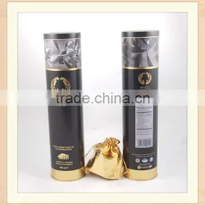 Metal Round Cylinder Packaging Box for Wine thumbnail-2