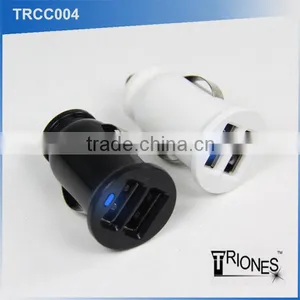 (110127) Dual Micro Usb Car Charger for IPad and Smart Phone thumbnail-2