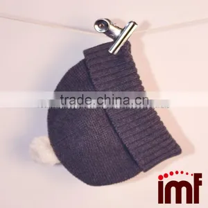 Classic Cuffed Hat Pattern in Cashmere thumbnail-1