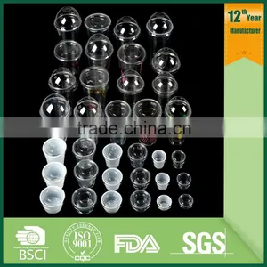 Raw Materials for Disposable Plastic Cup / 650ml Plastic Cups With Dome Lid thumbnail-4