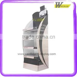 4 Tier New Design Good Quality K3 +350g Cardboard Display Stand for Facial Cleanser thumbnail-1