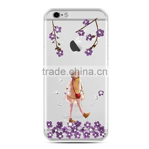 Joyroom Glitter Rhinestone Shiny Case for IPhone 6s Fairy IV Series Soft TPU Shockproof Back Case for IPhone 6 4.7 MT-5799 thumbnail-5