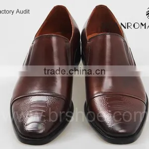 New Arrival Italian Men Leather Shoes Italian Leather Slip on Men Shoes thumbnail-5